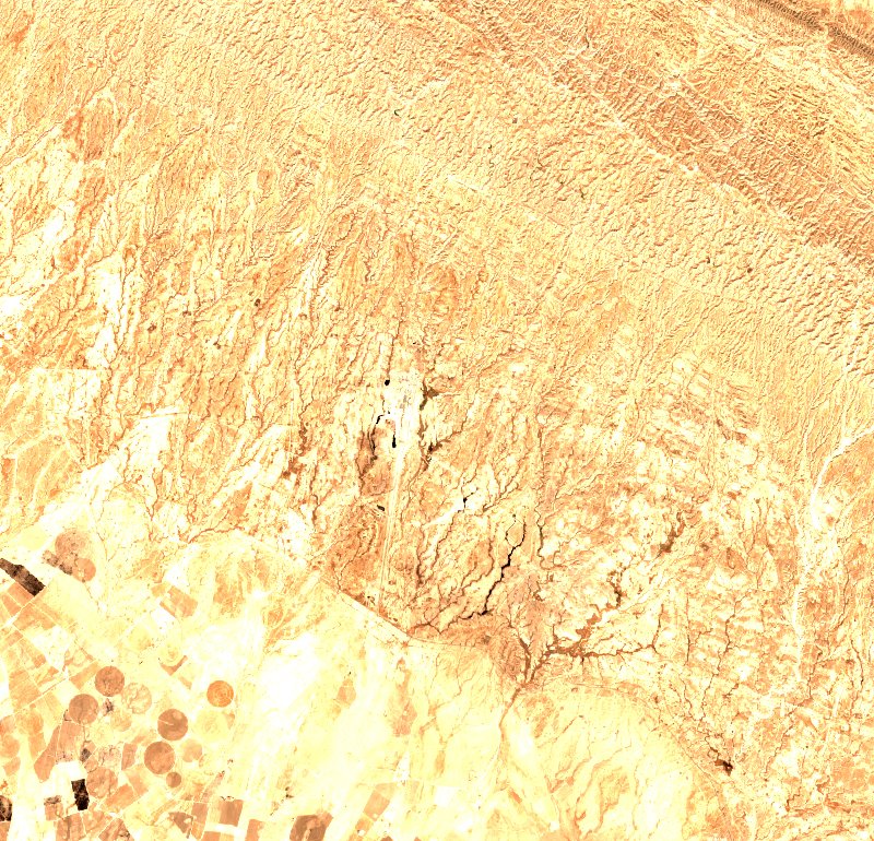 Salah ad-Din (IQ) vu par Sentinel-2 le 19 juillet