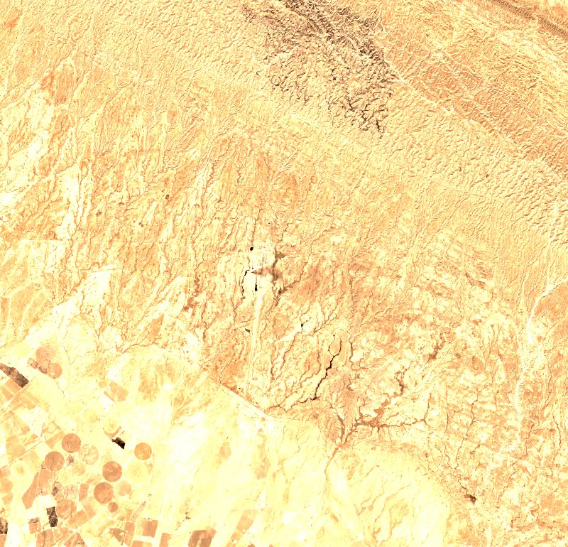 Salah ad-Din (IQ) vu par Sentinel-2 le 24 juillet