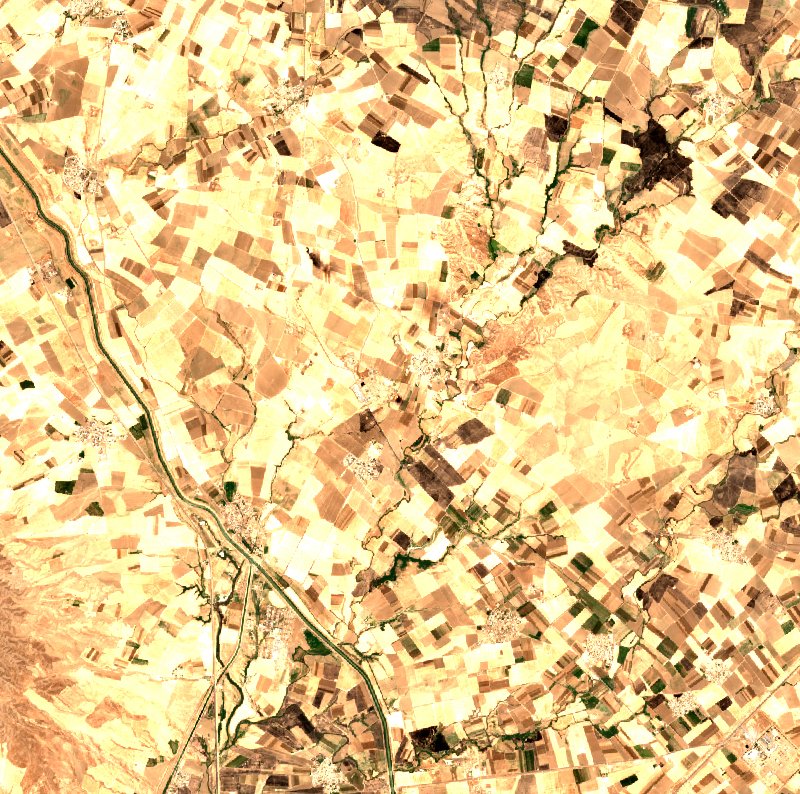 Kirkouk (IQ) von Sentinel-2 erfasst am 26. Juli