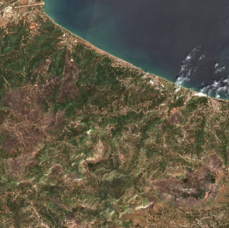 Boukhelifa (DZ) seen by Sentinel-2 on 26 August