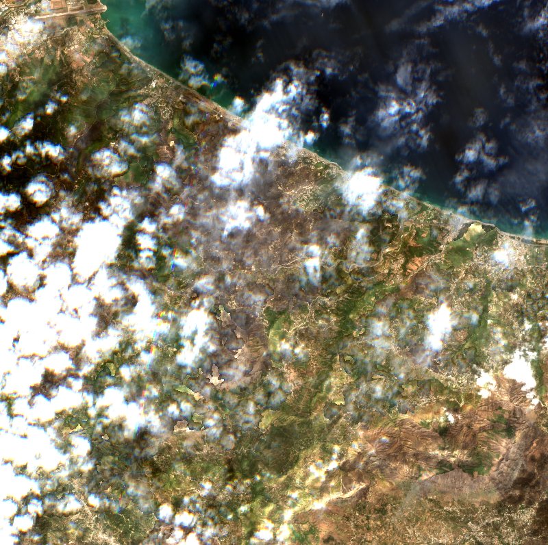 Boukhelifa (DZ) seen by Sentinel-2 on 30 August