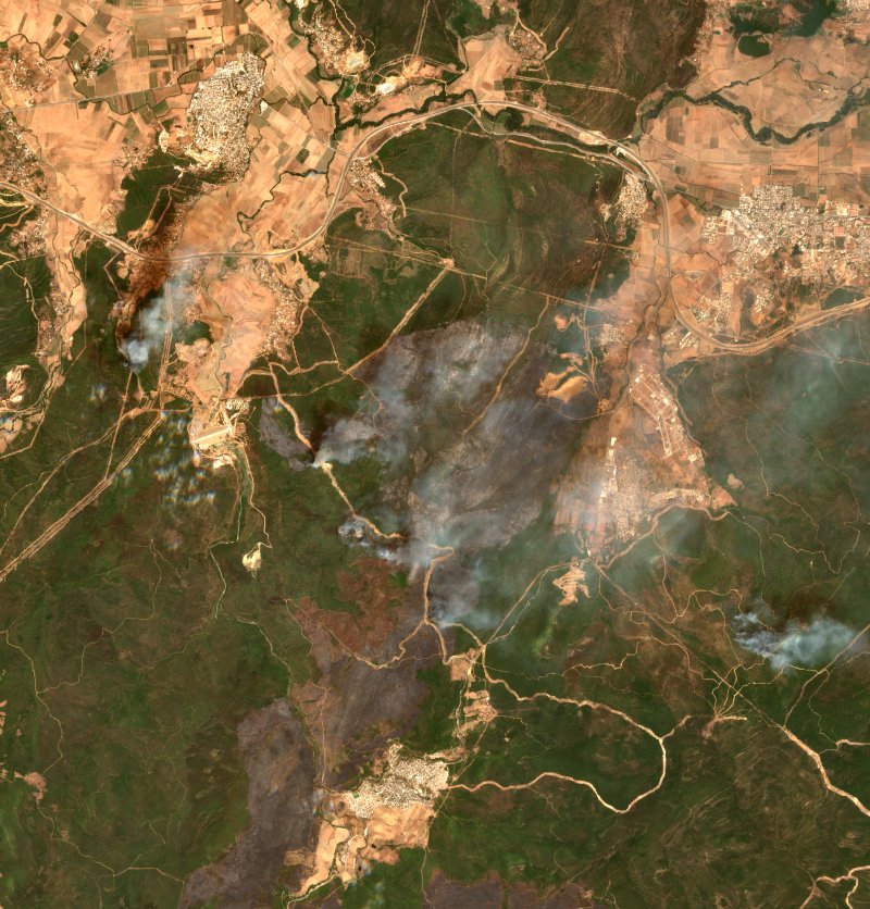 Zitouna (DZ) seen by Sentinel-2 on 27 August