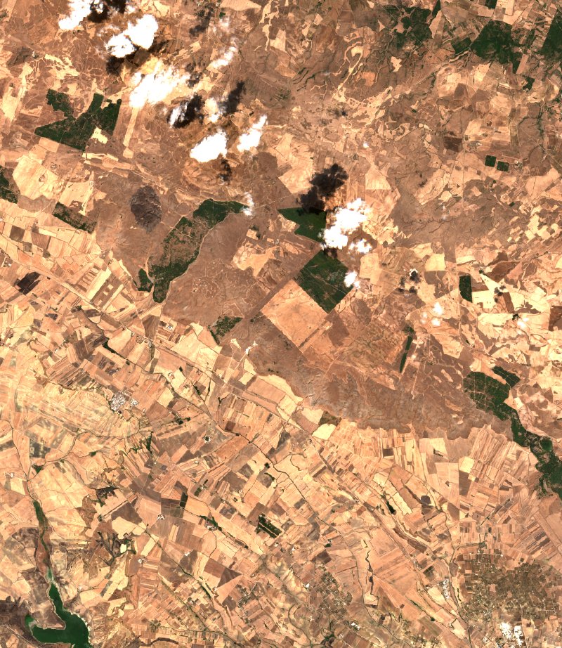 Gravina in Puglia (IT) seen by Sentinel-2 on 24 August