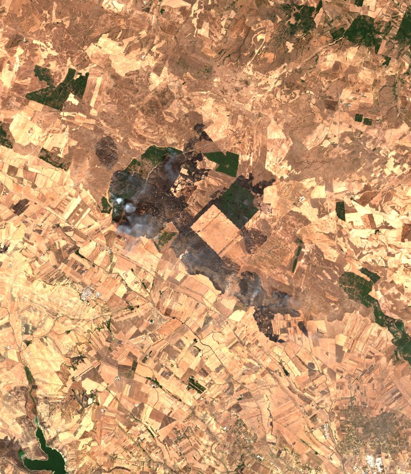 Gravina in Puglia (IT) seen by Sentinel-2 on 26 August