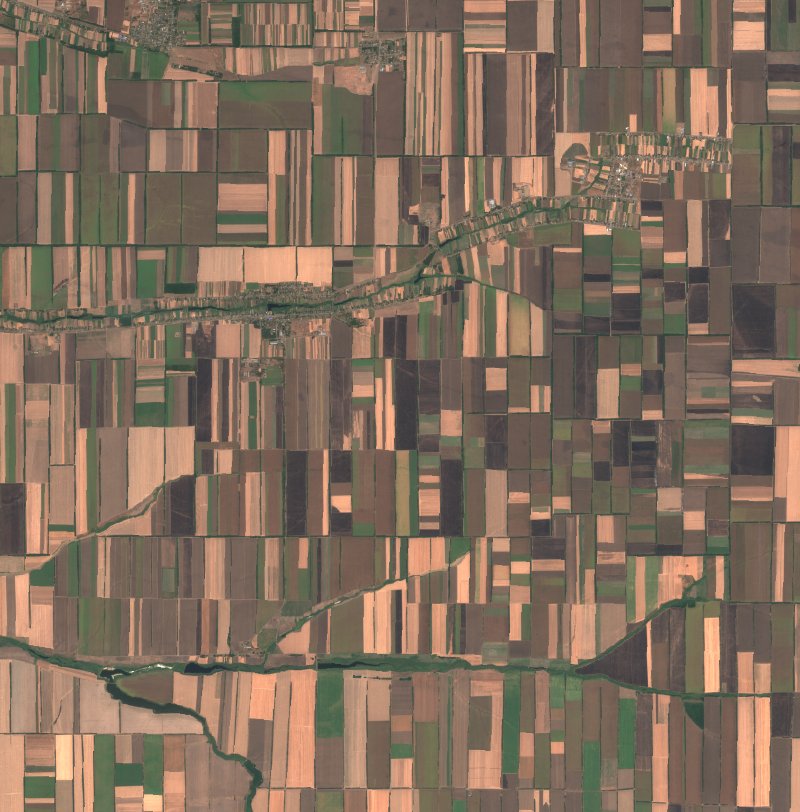 Кавалерское сельское поселение (RU) vu par Sentinel-2 le 24 août